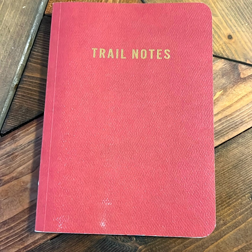 Trail Notes journal. NWT vintage look